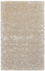 8' X 11' Ivory Taupe And Tan Abstract Tufted Handmade Area Rug