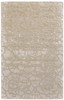 10' X 13' Ivory Taupe And Tan Abstract Tufted Handmade Area Rug