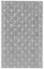 10' X 13' Gray And Silver Wool Abstract Tufted Handmade Area Rug