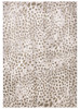 10' X 13' Brown And Ivory Abstract Stain Resistant Area Rug