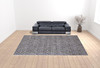 12' X 15' Gray Abstract Area Rug