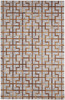 10' X 13' Tan Brown And Gray Geometric Hand Woven Area Rug