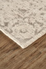 5' X 8' Ivory And Tan Abstract Hand Woven Area Rug