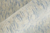 8' X 11' Ivory Blue And Tan Abstract Hand Woven Area Rug