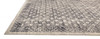 8' X 11' Ivory Black And Taupe Abstract Stain Resistant Area Rug