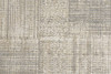 7' X 10' Gray And Ivory Abstract Stain Resistant Area Rug