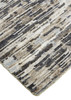 8' X 10' Gray Blue And Silver Wool Abstract Hand Knotted Area Rug