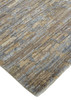 8' X 10' Brown And Gray Wool Abstract Hand Knotted Area Rug