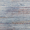 10' X 14' Blue Ivory And Orange Abstract Power Loom Stain Resistant Area Rug