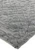 10' X 14' Gray Abstract Hand Woven Area Rug