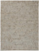 4' X 6' Gray And Taupe Abstract Hand Woven Area Rug