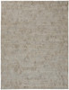2' X 3' Gray And Taupe Abstract Hand Woven Area Rug