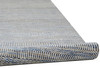 12' X 15' Silver Wool Striped Hand Knotted Area Rug