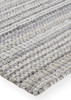 10' X 14' Gray And Taupe Wool Hand Woven Stain Resistant Area Rug