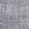 2' X 3' Gray And Blue Abstract Stain Resistant Area Rug