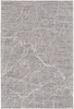 10' X 13' Taupe And Gray Abstract Power Loom Distressed Stain Resistant Area Rug