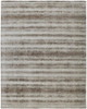 9' X 12' Tan Ivory And Brown Abstract Hand Woven Area Rug