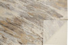 5' X 8' Ivory Tan And Brown Abstract Area Rug