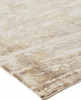 5' X 8' Tan Ivory And Gray Abstract Area Rug