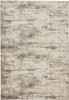 5' X 8' Ivory And Brown Abstract Area Rug