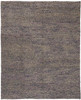 2' X 3' Purple Taupe And Gray Wool Hand Woven Distressed Stain Resistant Area Rug