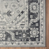 5' X 7' Gray Medallion Area Rug