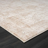 4' X 6' Beige Abstract Area Rug