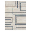 8' X 10' Ivory Geometric Area Rug