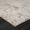 8' X 10' Ivory Floral Area Rug