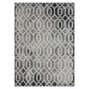 8' X 10' Gray Geometric Area Rug