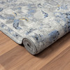 8' X 10' Blue Floral Area Rug