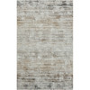 8' X 10' Gray Abstract Distressed Area Rug