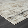 10' X 14' Gray Abstract Distressed Area Rug