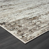 2' X 3' Beige Abstract Distressed Area Rug