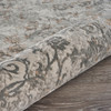 8' X 11' Cream Abstract Distressed Area Rug