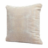Set Of Two 20" X 20" Beige Abstract Zippered Polyester Throw Pillow