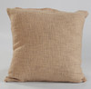 Set Of Two 18" X 18" Brown Geometric Zippered 100% Cotton Throw Pillow