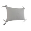 Set Of Two 16" X 24" Gray Solid Color Zippered 100% Cotton Throw Pillow