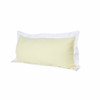 Set Of Two 14" X 36" Yellow Geometric Zippered 100% Cotton Throw Pillow