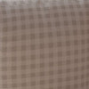 17" Gray Cotton Gingham Pouf Cover