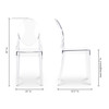 Clear Transparent Acrylic Dining Chair