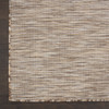 5' X 7' Beige Power Loom Area Rug