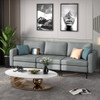 3-Seat Convertible Sectional Sofa with Reversible Ottoman-3-Seat with USB port