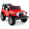 12V 2-Seat Licensed Kids Ride On Toyota FJ40 Car with 2.4G Remote Control-Red