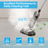 1100W Handheld Detachable Steam Mop with LED Headlights