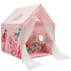 Large Kids Play Tent with Removable Cotton Mat-Pink