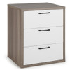 3 Slide-out Drawers Modern Dresser with Wide Storage Space
