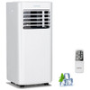 10000 BTU 4-in-1 Portable Air Conditioner with Humidifier and Sleep Mode-White