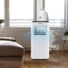 3-in-1 9000 BTU Air Conditioner with Dehumidifier and 24H Timer-White