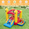 Inflatable Bounce House with 480W Blower and Ocean Balls for Yard